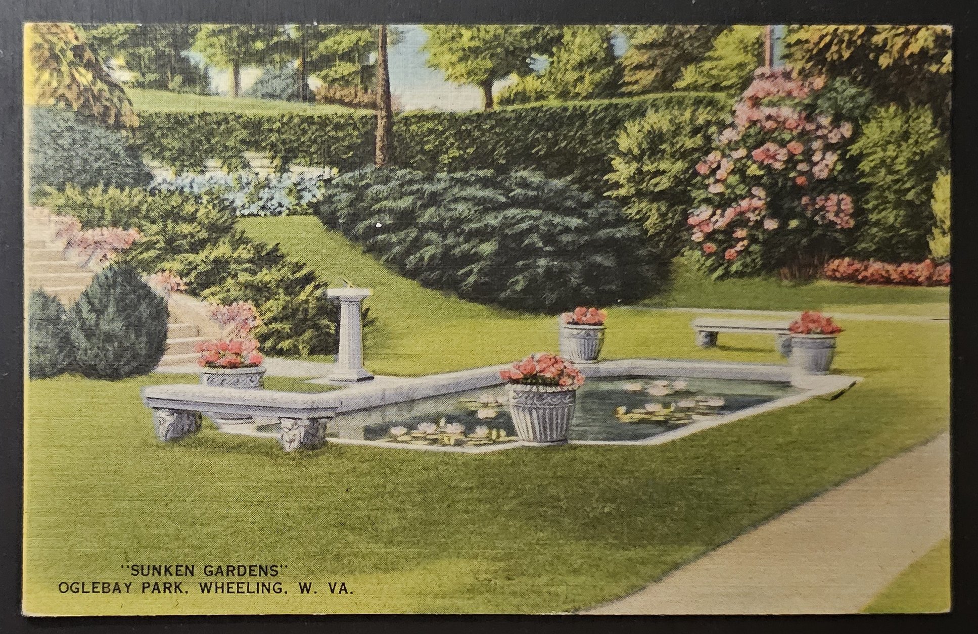 (image for) postcard USA - WV - West Virginia #0023